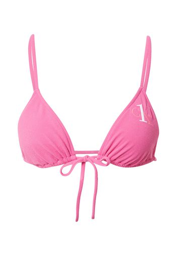 Calvin Klein Swimwear Top per bikini  rosa chiaro / rosa antico / bianco