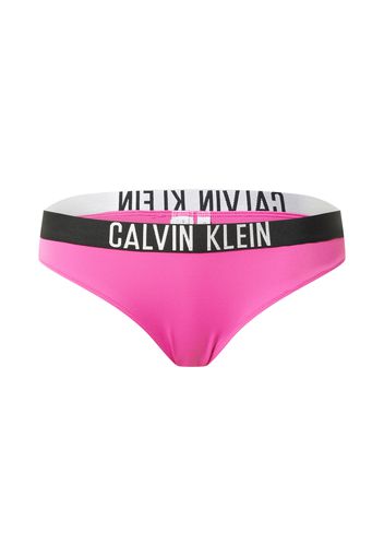 Calvin Klein Swimwear Pantaloncini per bikini  rosa / nero / bianco