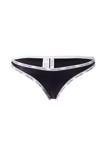 Calvin Klein Swimwear Pantaloncini per bikini  nero / bianco