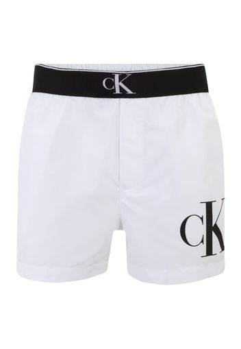 Calvin Klein Swimwear Pantaloncini da bagno  nero / bianco