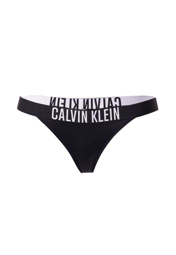 Calvin Klein Swimwear Pantaloncini per bikini  nero / bianco