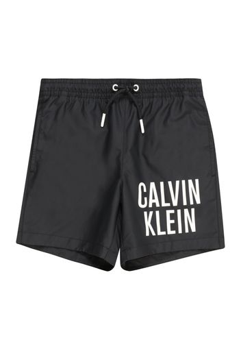 Calvin Klein Swimwear Pantaloncini da bagno  nero / bianco