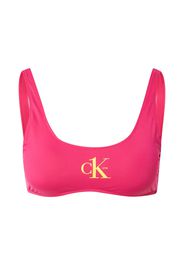 Calvin Klein Swimwear Top per bikini  rosa / giallo