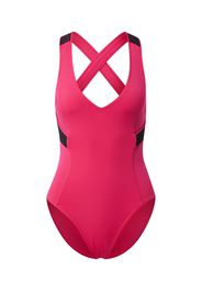 Calvin Klein Swimwear Costume intero 'PLUNGE ONE PIECE'  rosa / nero