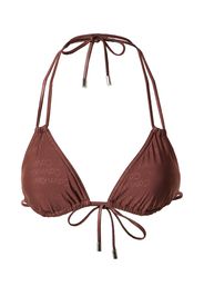 Calvin Klein Swimwear Top per bikini  marrone / cioccolato