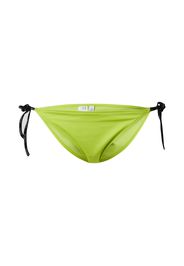 Calvin Klein Swimwear Pantaloncini per bikini 'Cheeky'  nero / bianco / lime