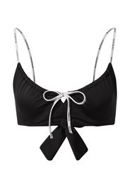 Calvin Klein Swimwear Top per bikini  bianco / nero