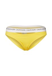 Calvin Klein Swimwear Pantaloncini per bikini 'CLASSIC'  bianco / giallo