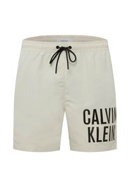 Calvin Klein Swimwear Pantaloncini da bagno  beige / nero