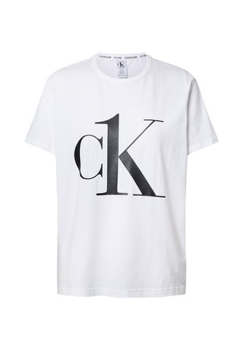 Calvin Klein Underwear Camicia da notte  nero / bianco