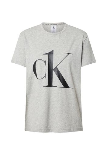 Calvin Klein Underwear Camicia da notte  nero / grigio