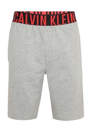 Calvin Klein Underwear Pantaloncini da pigiama  grigio sfumato / nero / rosso