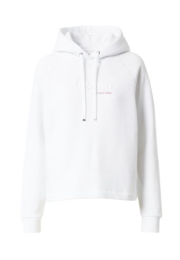 Calvin Klein Felpa  bianco / rosso