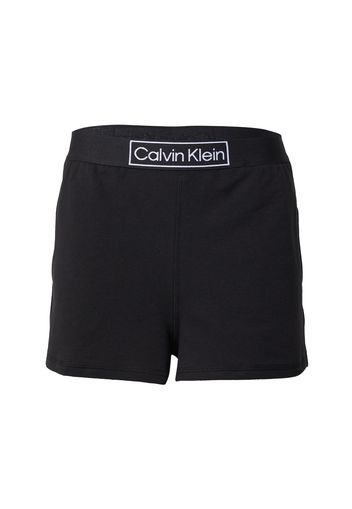 Calvin Klein Underwear Pantaloncini da pigiama  nero / bianco