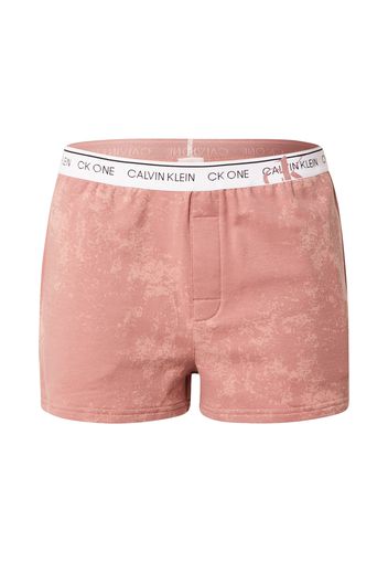 Calvin Klein Underwear Pantaloncini da pigiama  rosa antico / bianco / nero