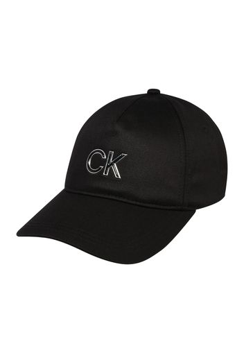 Calvin Klein Cappello da baseball  nero / argento