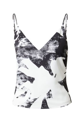 Calvin Klein Top 'Cami'  bianco / nero