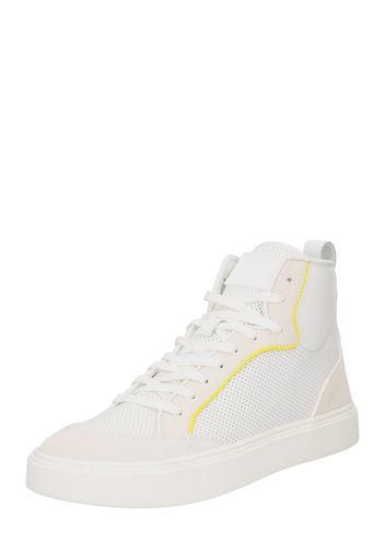 Calvin Klein Sneaker alta  bianco / crema / giallo