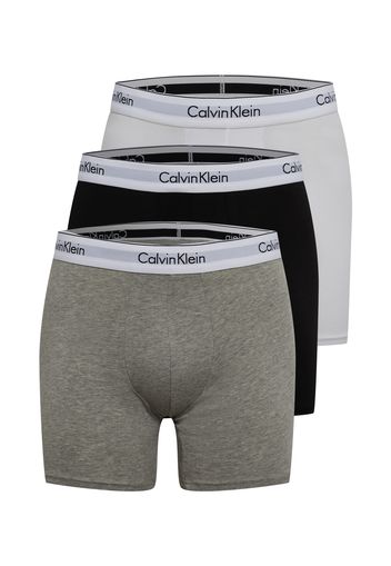 Calvin Klein Underwear Boxer  bianco / nero / grigio sfumato