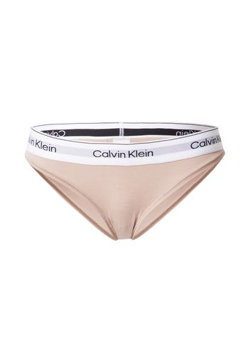 Calvin Klein Underwear Slip  beige / bianco / nero