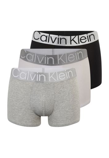 Calvin Klein Underwear Boxer  nero / grigio sfumato / bianco / grigio argento