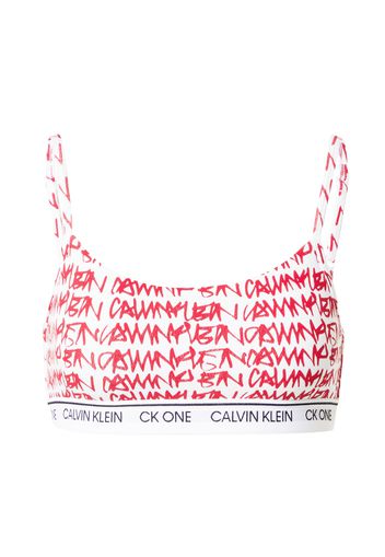 Calvin Klein Underwear Reggiseno  rosso / bianco / nero