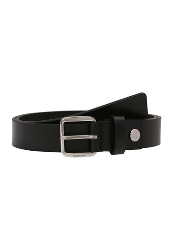 Calvin Klein Cintura 'CONCISE'  nero / argento