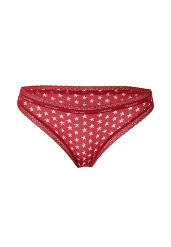 Calvin Klein Underwear Slip  marrone scuro / borgogna / rosso chiaro / offwhite