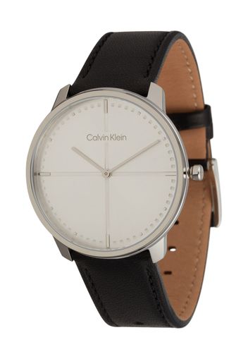 Calvin Klein Orologio analogico  nero / argento