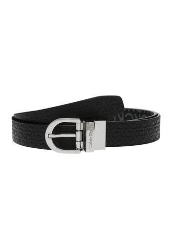 Calvin Klein Cintura  nero / argento / bianco