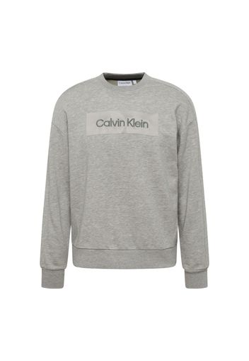 Calvin Klein Felpa  grigio sfumato / verde pastello / argento