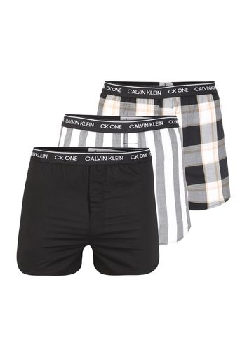 Calvin Klein Boxer  grigio / nero / bianco