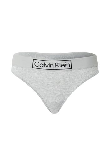 Calvin Klein Underwear String  grigio sfumato / nero