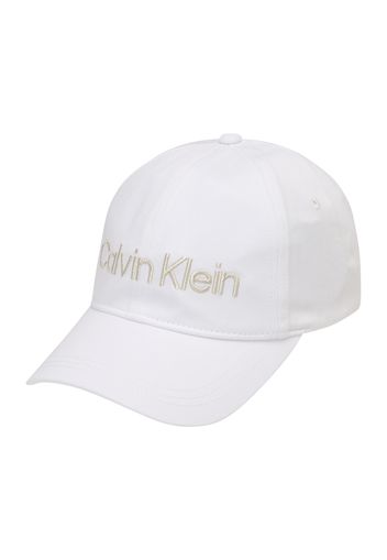 Calvin Klein Cappello da baseball  oro / bianco