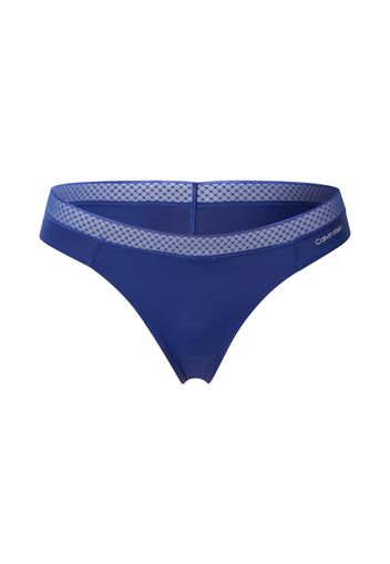 Calvin Klein Underwear String  genziana / bianco