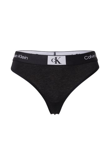 Calvin Klein Underwear String  grigio chiaro / nero