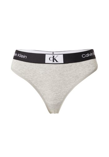 Calvin Klein Underwear String  grigio chiaro / nero / bianco