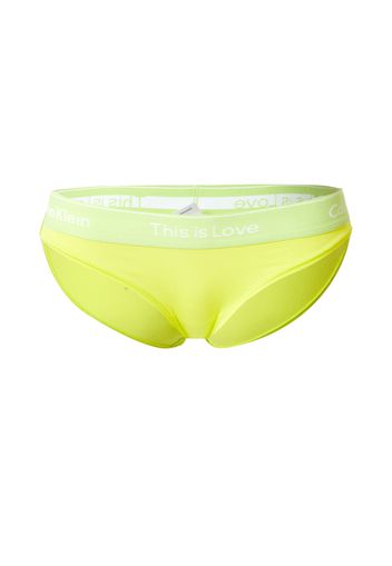 Calvin Klein Underwear Slip  limone / bianco