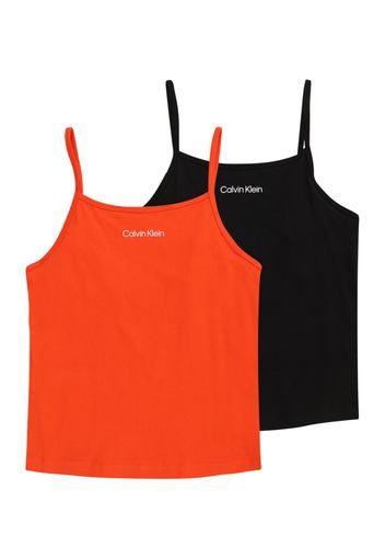 Calvin Klein Underwear Top  arancione neon / nero / bianco