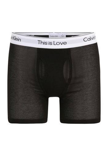 Calvin Klein Underwear Boxer  nero / bianco