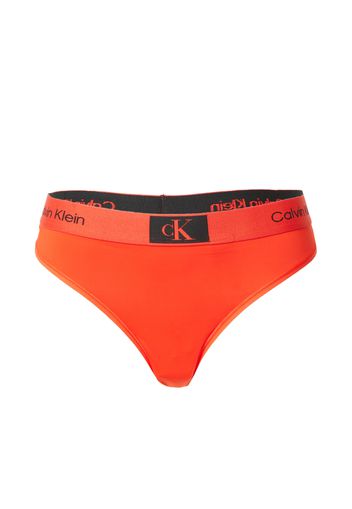 Calvin Klein Underwear String  rosso arancione / nero