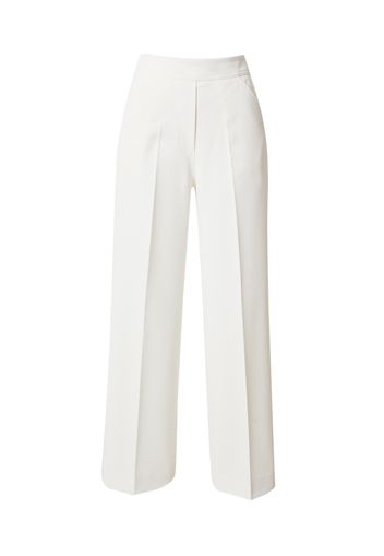 Calvin Klein Pantaloni con piega frontale  bianco