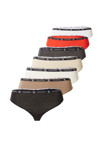 Calvin Klein Underwear String  beige / rosso / nero / bianco