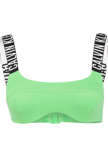 Calvin Klein Underwear Top per bikini  verde / nero / bianco