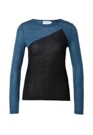 Calvin Klein Pullover  petrolio / nero