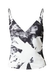 Calvin Klein Top 'Cami'  bianco / nero