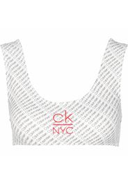 Calvin Klein Underwear Reggiseno ' W '  rosso / bianco / grigio