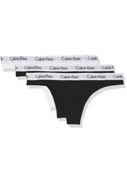 Calvin Klein Underwear String  nero / bianco