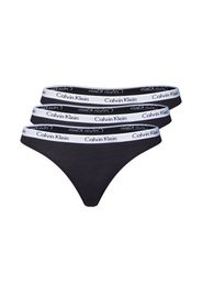 Calvin Klein Underwear String  nero / bianco