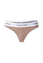 Calvin Klein Underwear String  beige scuro / nero / bianco